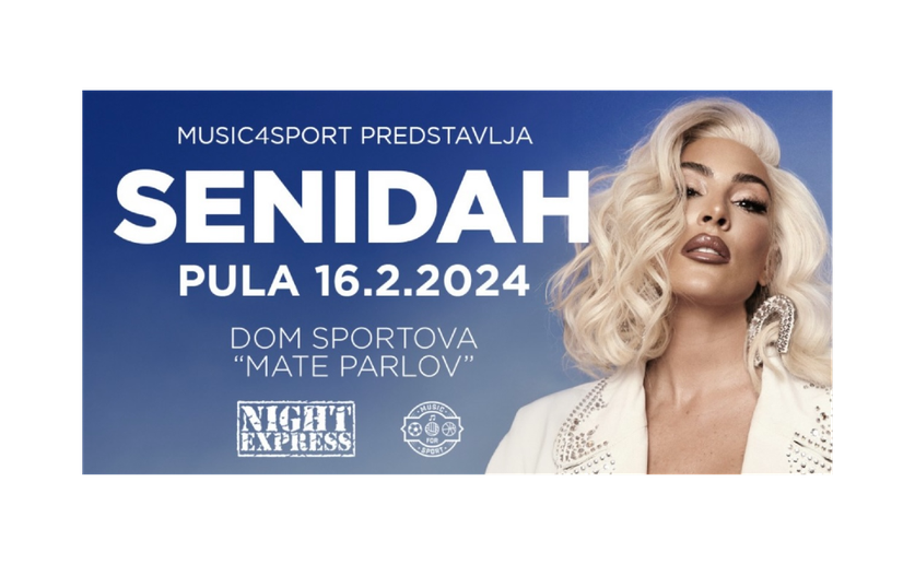Koncert Senidah i Night Express - petak 16.2.2024.
