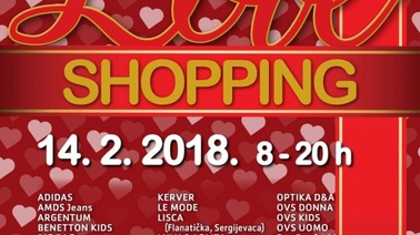 "Love Shopping" za Valentinovo
