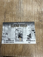 ZLATNA VRATA, ZAJEDNIČKI UGOSTITELJSKI OBRT