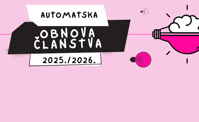 Automatska obnova članstva za akademsku godinu 2025./2026.
