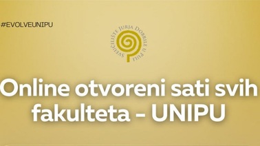 Online otvoreni sati svih fakulteta - UNIPU