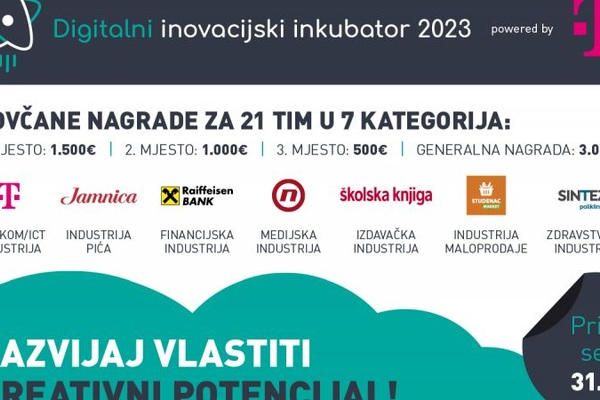 Digitalni inovacijski inkubator - Traže se najbolji mladi inovatori Hrvatske!