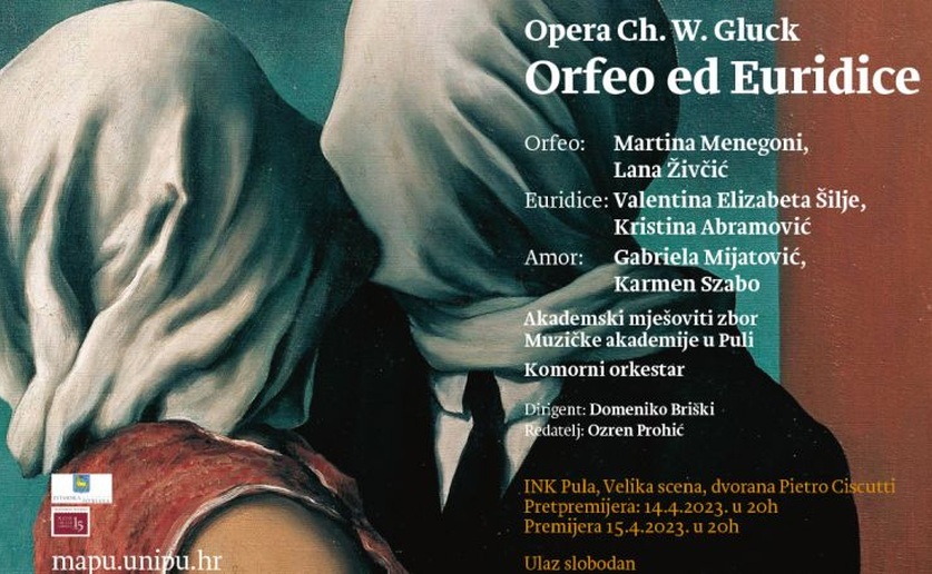Orfei i Euridika u izvedbi Muzičke akademije u Puli