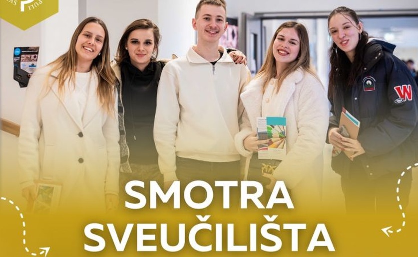Studentski centar Pula predstavio svoje djelatnosti na Smotri Sveučilišta Jurja Dobrile u Puli