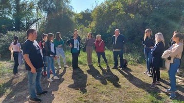Studenti FET-a na terenskoj nastavi u Park šumi Šijana obišli arheološki lokalitet Šandalja i Fort San Daniele