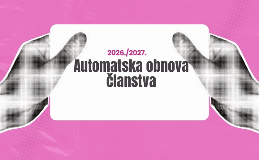 Automatska obnova članstva za akademsku godinu 2026./2027.