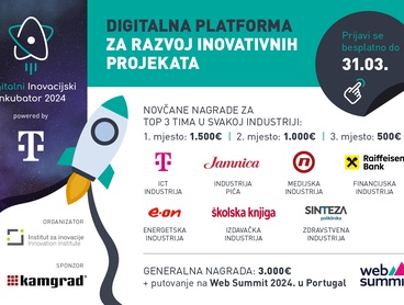 Pridružite se Digitalnom Inovacijskom Inkubatoru powered by Hrvatski Telekom i istražite svoje inovacijske vještine!