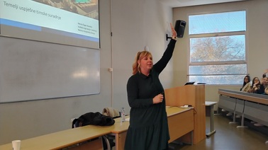 Održano predavanje „Temelj uspješne timske suradnje“