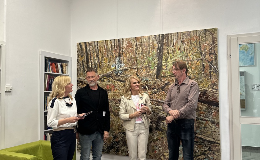 Održano otvorenje izložbe „Pejzaži zaborava“ Bojana Šumonje