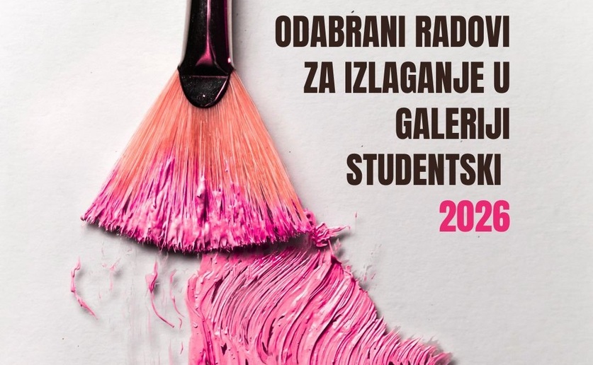 Odabrani radovi za izlaganje u galeriji Studentski