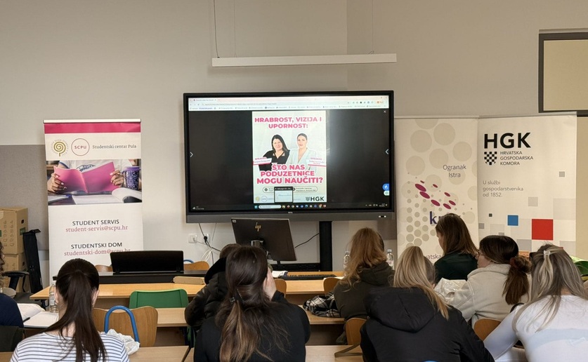 Održano predavanje - Hrabrost, vizija i upornost