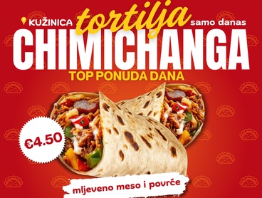 Tortilja Chimichangas TOP PONUDA DANA