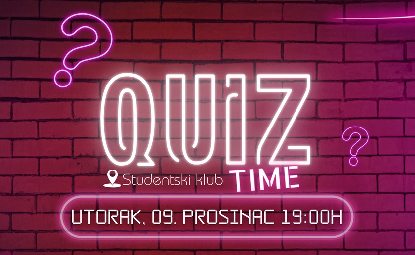Poziv na kviz za studente