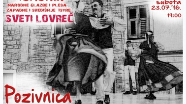 Sv. Lovreč; 37. smotra narodne glazbe i plesa